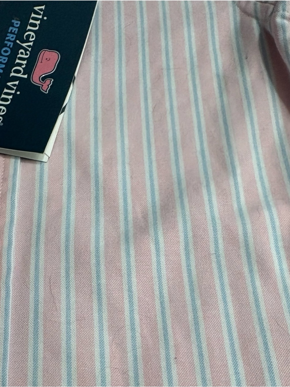 VINEYARD VINES Striped Oxford L/S Button Down Shirt in Pink/Blue Size 2T -- NWT - Picture 3 of 5